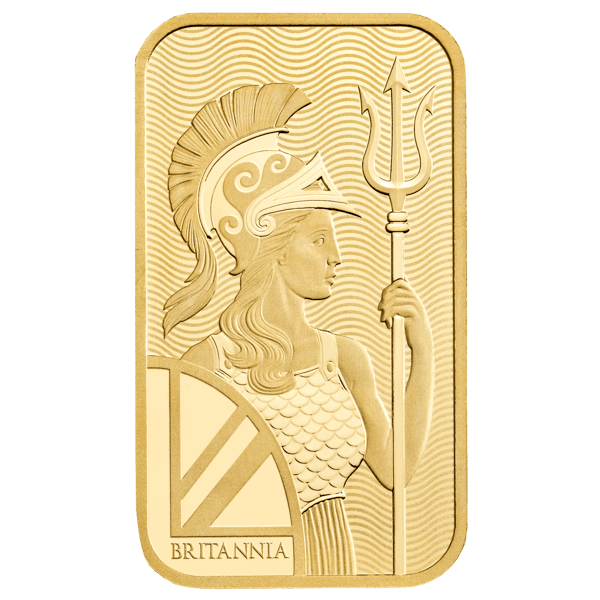 20gram Britannia Gold Minted bar 9999 Gold