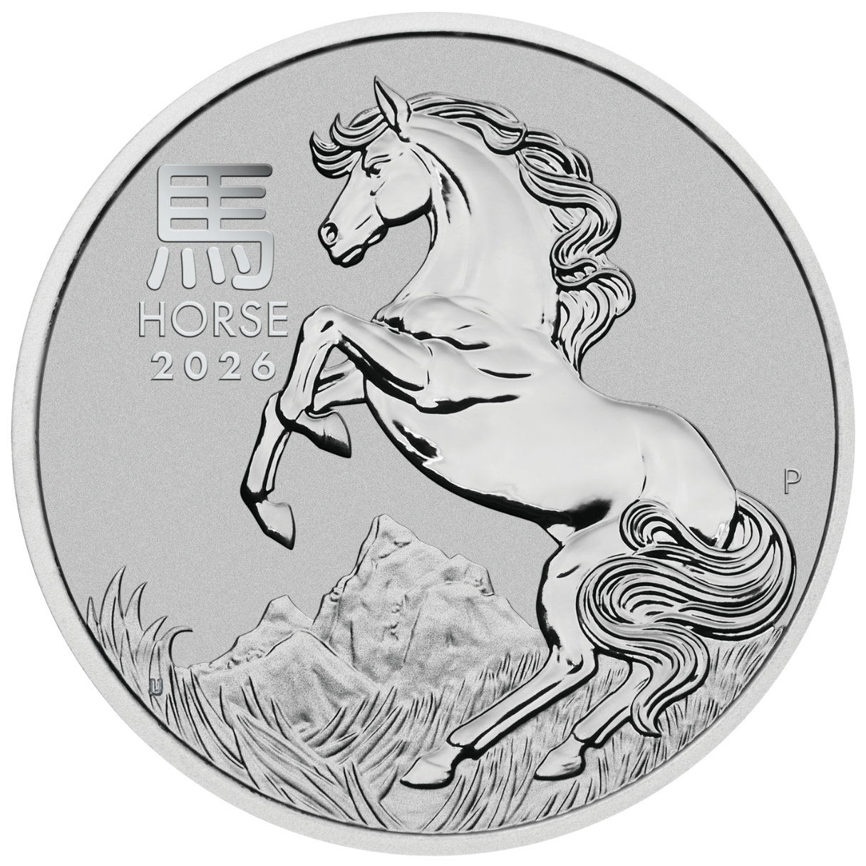 1oz Perth Mint Platinum Lunar Horse coin 2026 Platinum