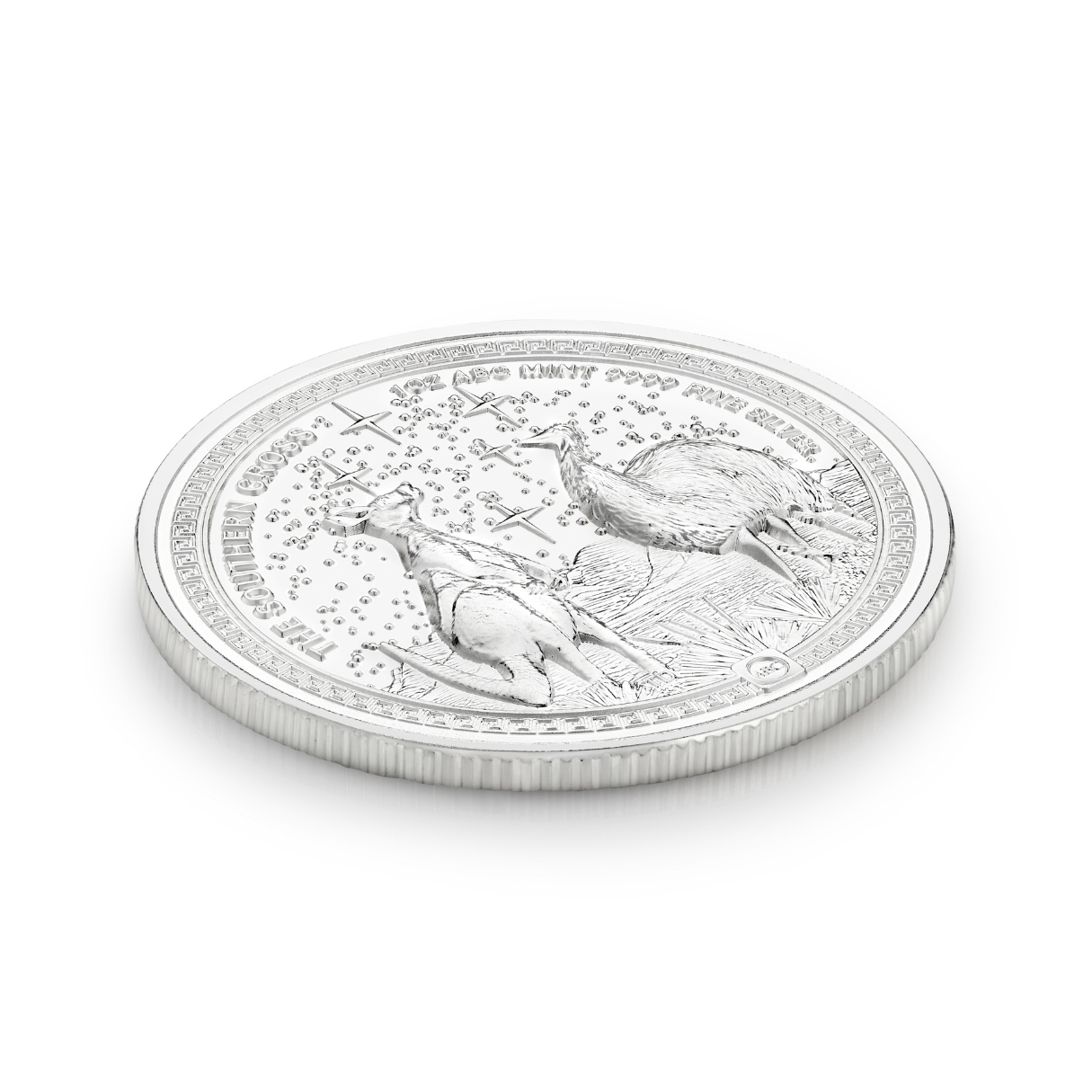 1oz ABC Silver Southern Cross Coin - High Relief Silver